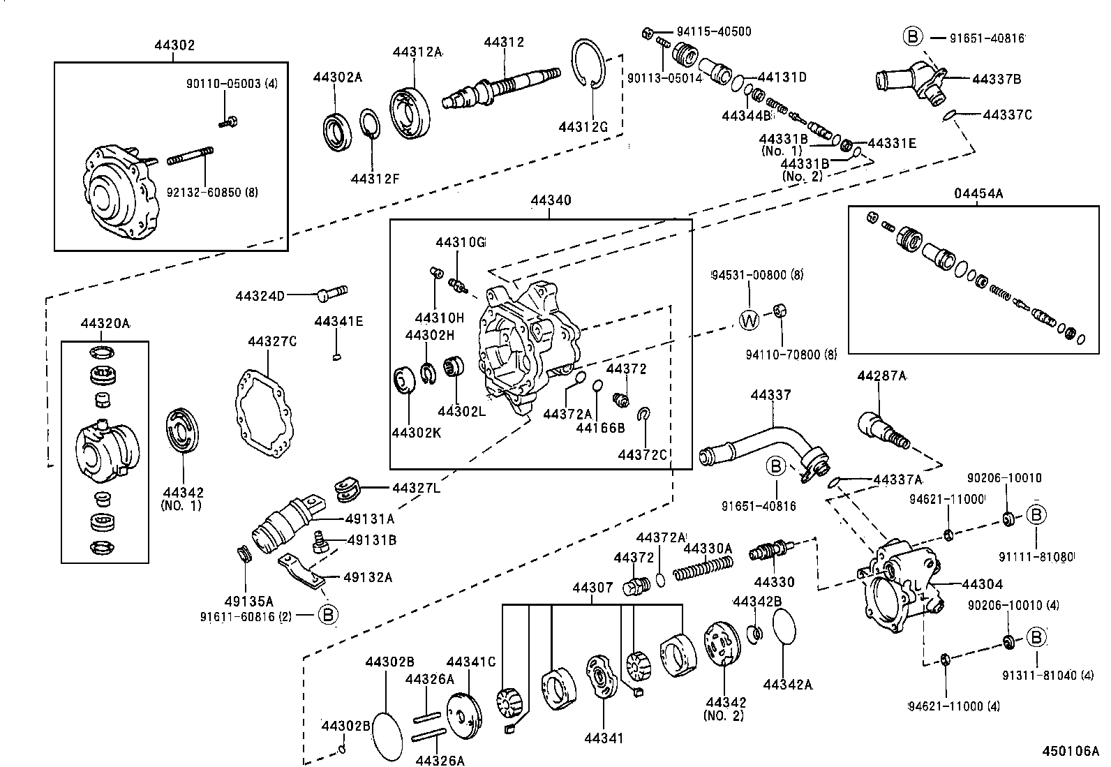 44330-24100 VALVE ASSY, FLOW CONTROL product image