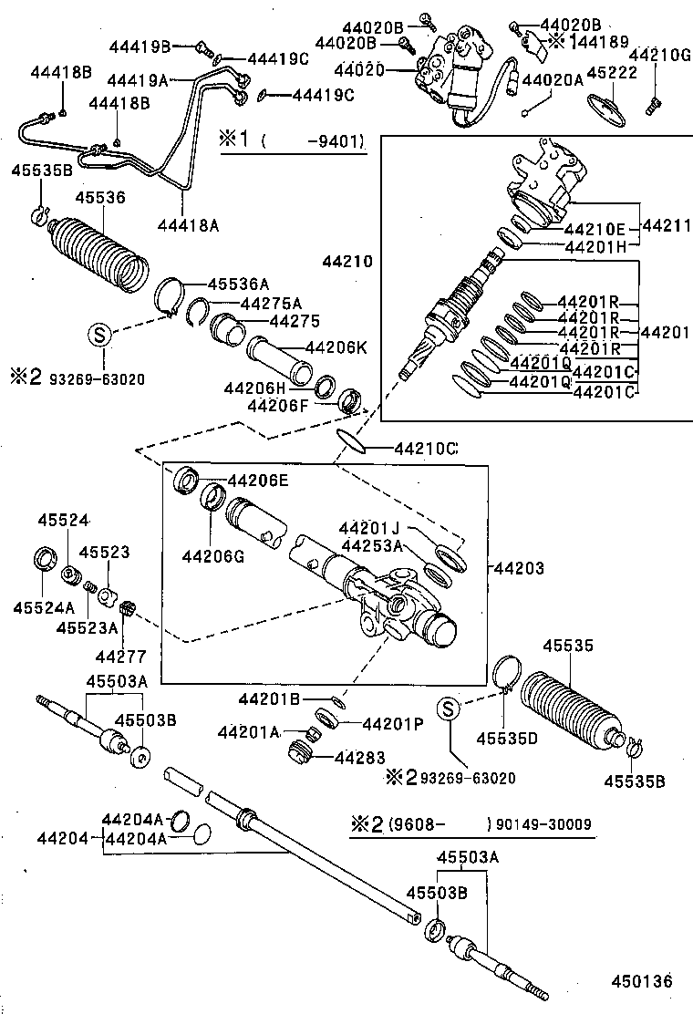 44210-24131 VALVE ASSY, POWER STEERING CONTROL product image