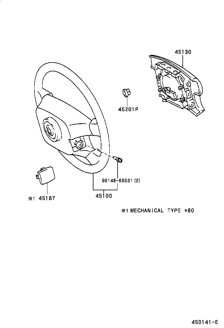 45105-20480 PLATE SUB-ASSY, HORN BUTTON CONTACT, NO.1 product image