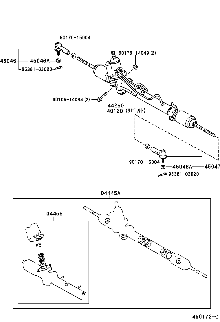 44210-33161 VALVE ASSY, POWER STEERING CONTROL product image