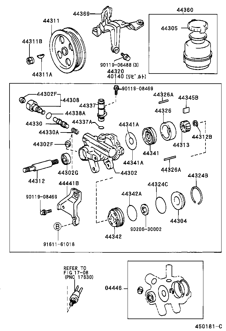 44320-22550 PUMP ASSY, VANE product image
