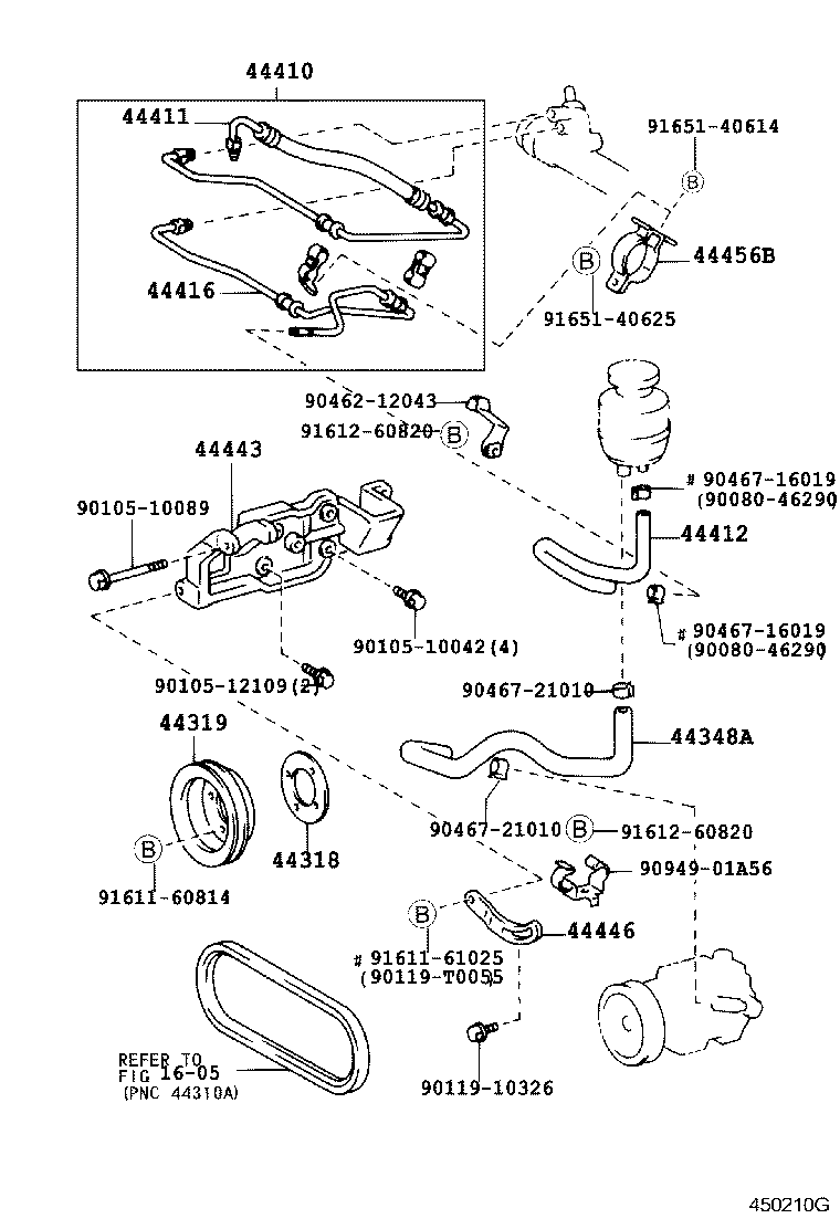 44318-27010 SPACER, VANE PUMP DRIVE PULLEY product image