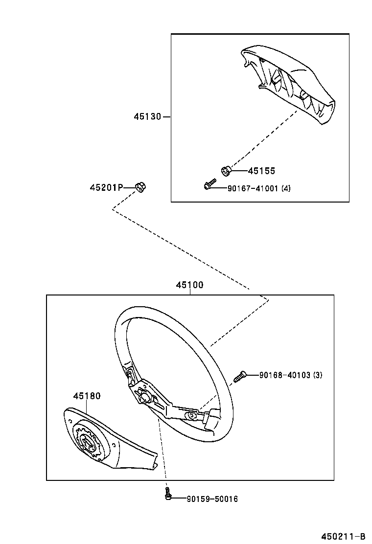 45105-13010 PLATE SUB-ASSY, HORN BUTTON CONTACT, NO.1 product image