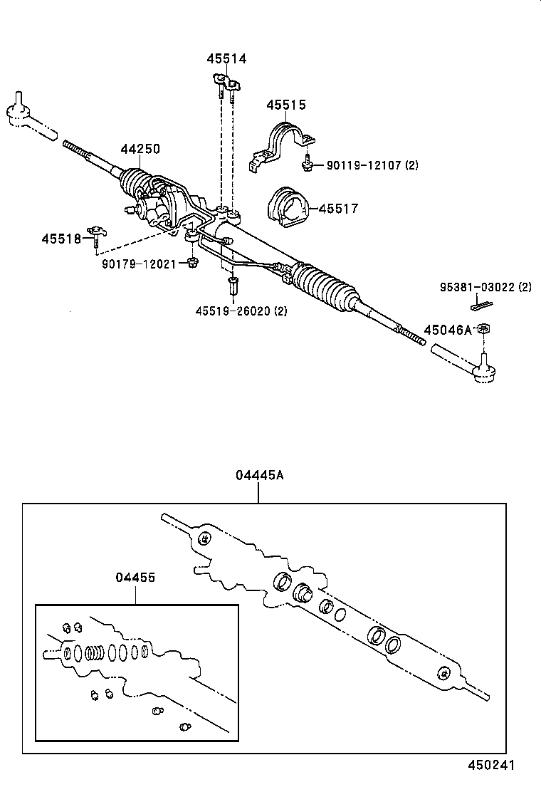 90106-12015 BOLT, KNUCKLE STOPPER product image