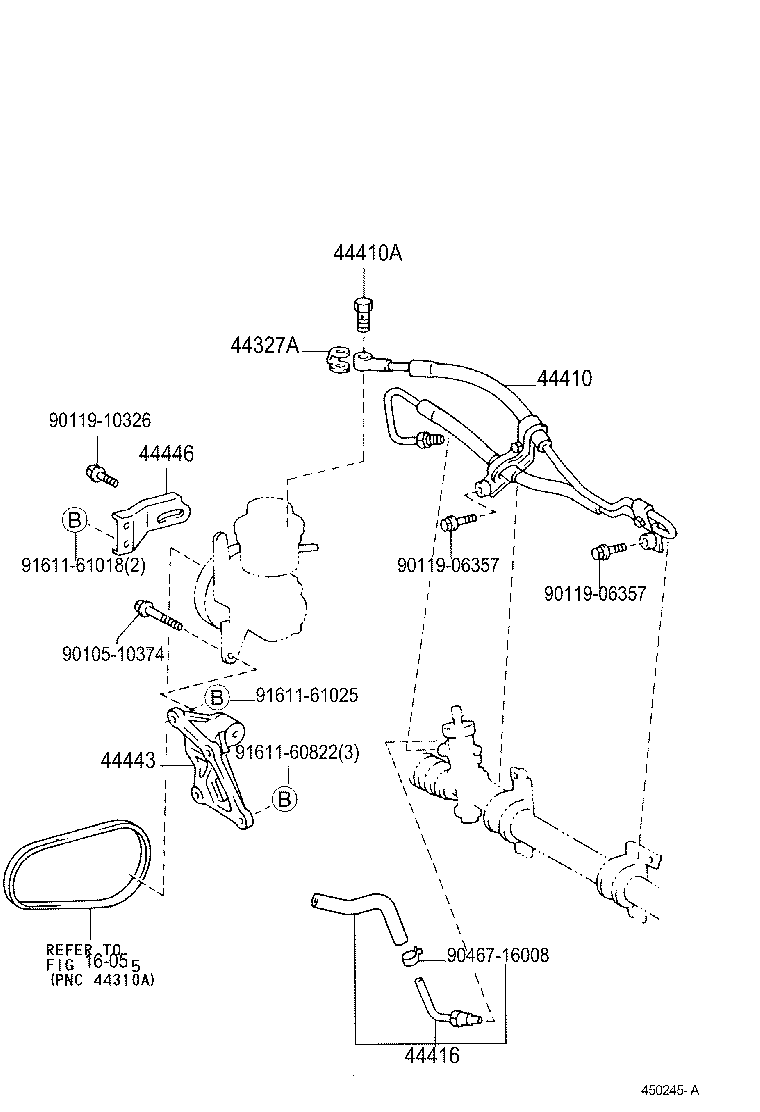 44402-12220 COOLER SUB-ASSY, POWER STEERING OIL, NO.1 product image