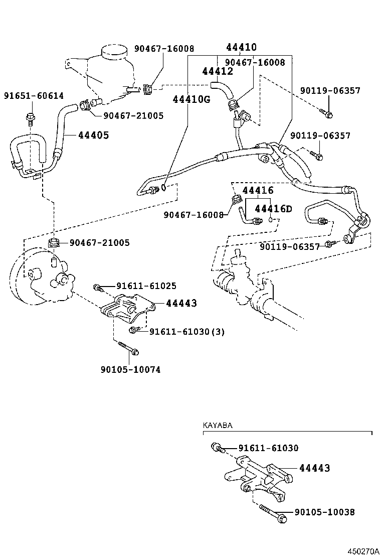 44040-12070 TUBE ASSY, PRESSURE FEED product image
