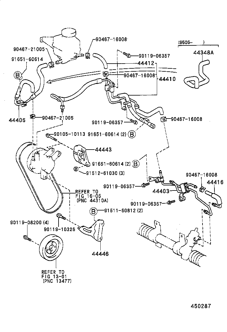 44040-12173 TUBE ASSY, PRESSURE FEED product image