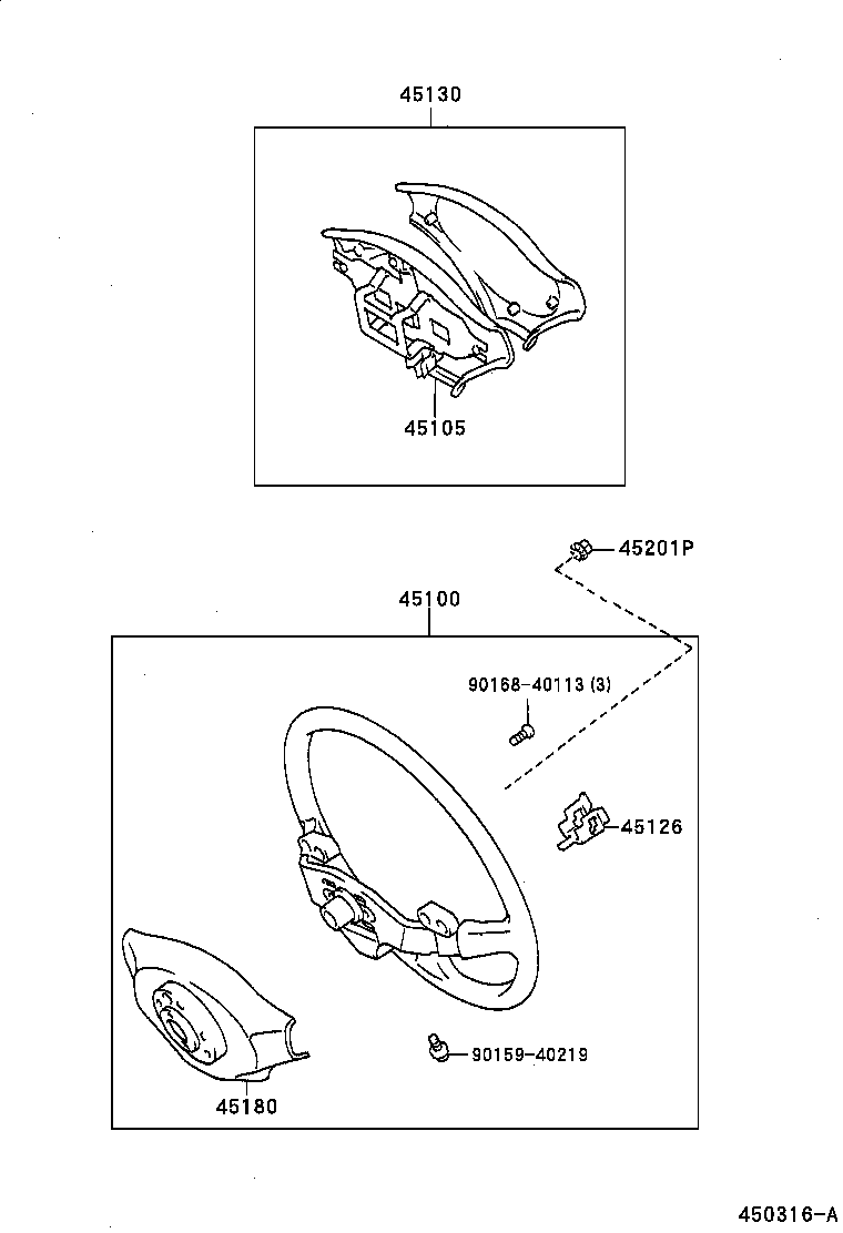 45130-10150 BUTTON ASSY, HORN product image