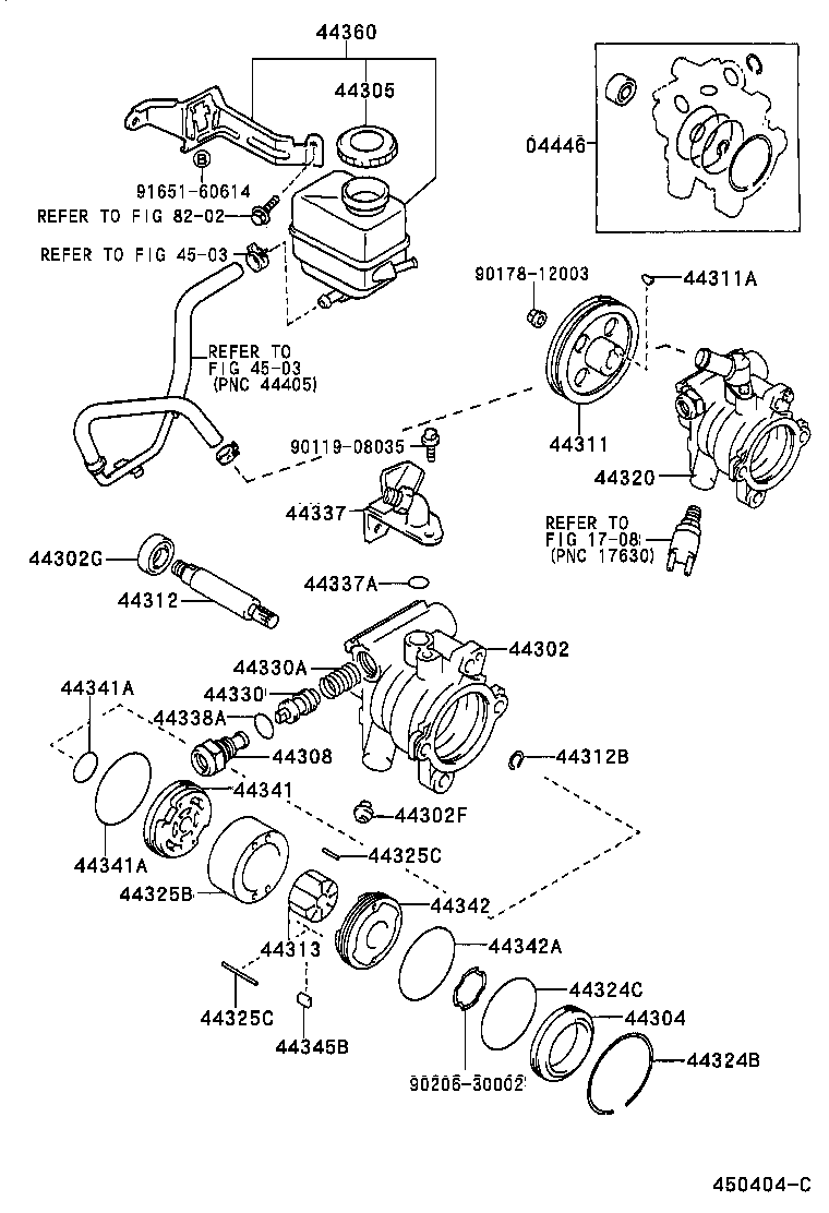 44320-12342 PUMP ASSY, VANE product image