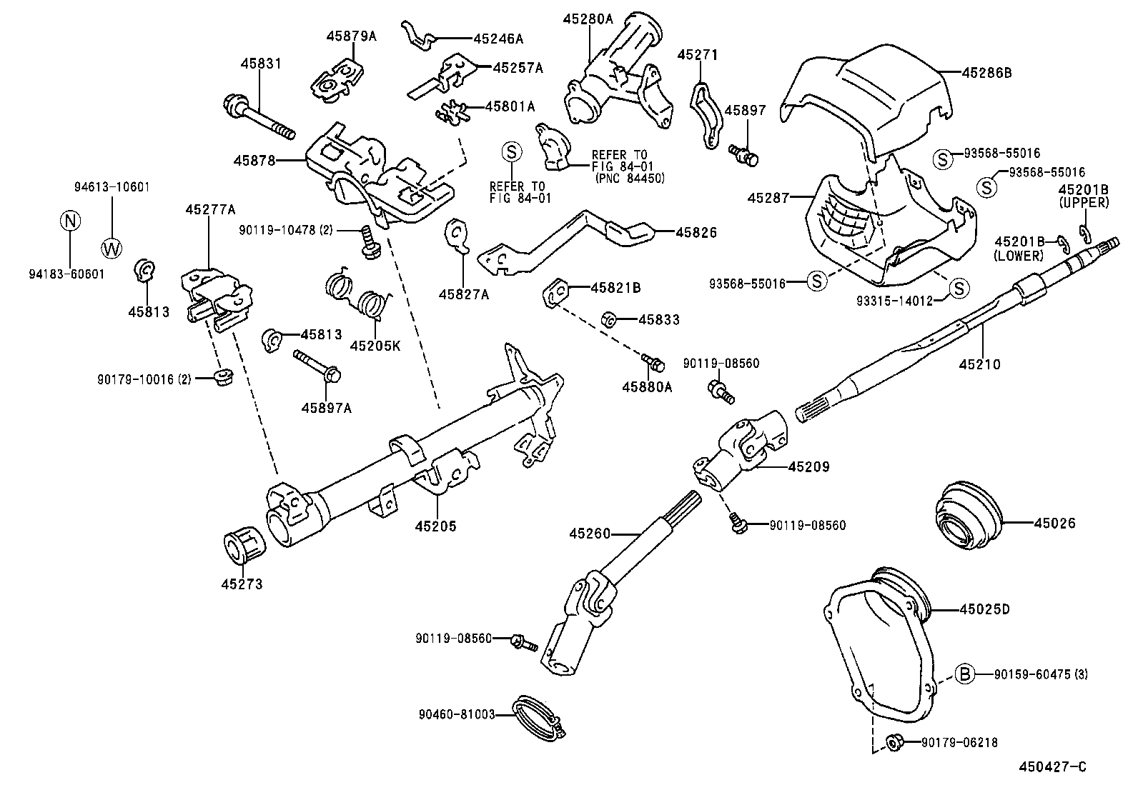 45209-20050 YOKE SUB-ASSY, STEERING SLIDING product image