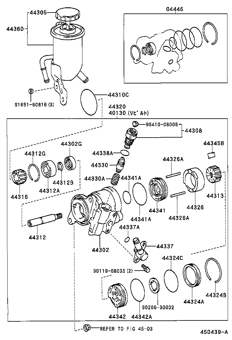 44320-26210 PUMP ASSY, VANE product image