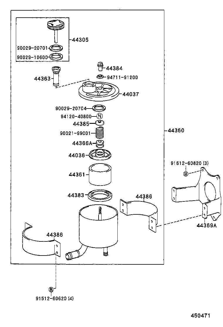44033-36050 ROTOR SUB-ASSY, W/CAM & VANE product image