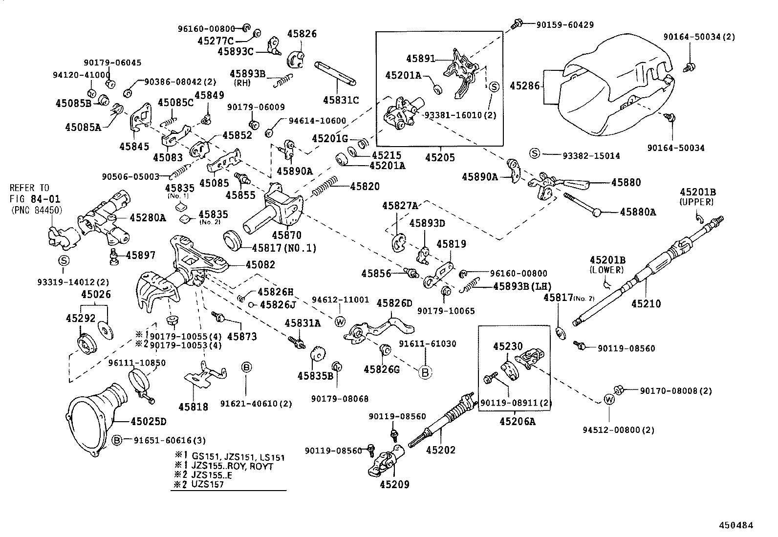 45210-30190 SHAFT ASSY, STEERING MAIN product image