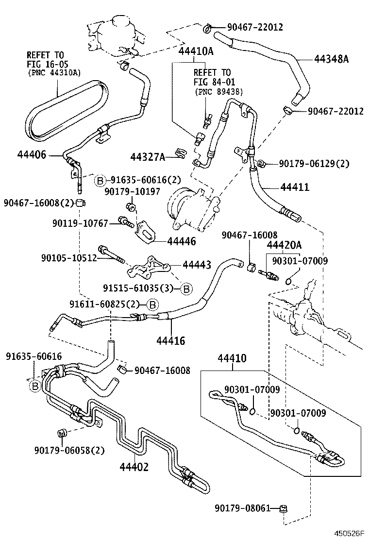 44402-33050 COOLER SUB-ASSY, POWER STEERING OIL, NO.1 product image