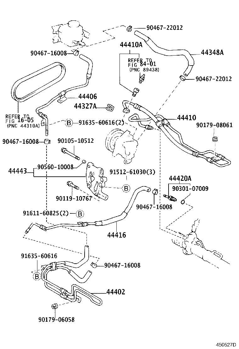 44402-33050 COOLER SUB-ASSY, POWER STEERING OIL, NO.1 product image