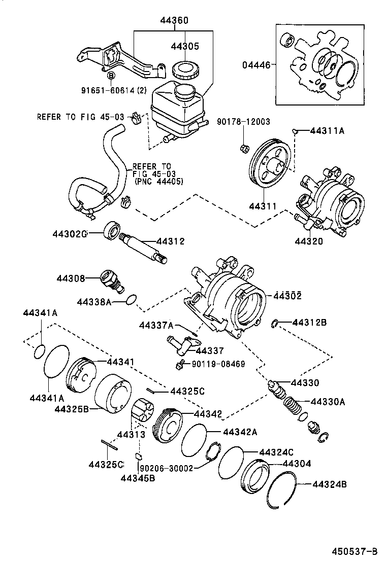 44320-12342 PUMP ASSY, VANE product image