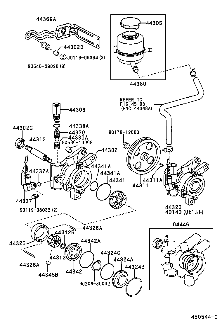 44330-32760 VALVE ASSY, FLOW CONTROL product image