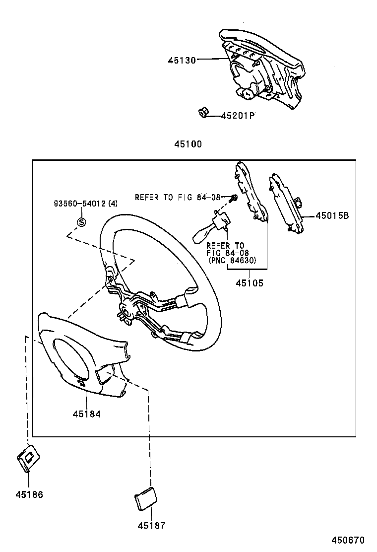 45105-34010 PLATE SUB-ASSY, HORN BUTTON CONTACT, NO.1 product image