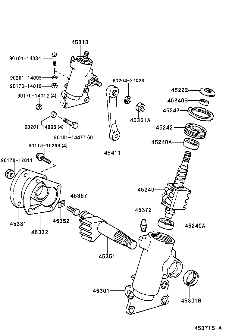 44142-37010 NUT, LOCK product image