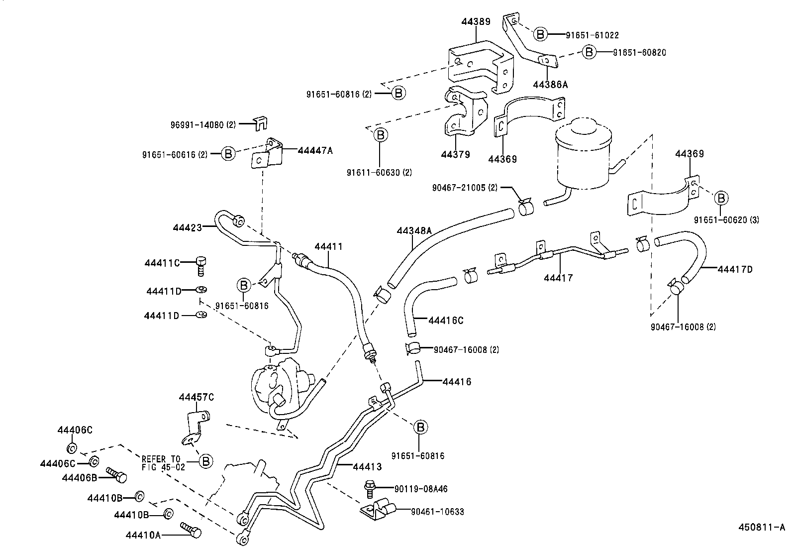 44386-37010 SUPPORT, OIL RESERVOIR product image