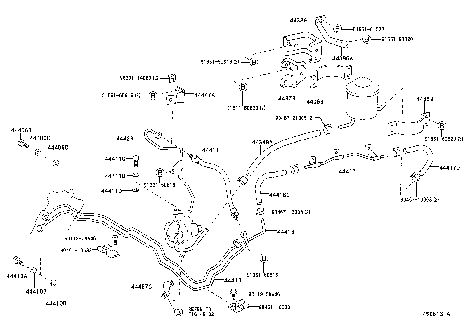 44386-37010 SUPPORT, OIL RESERVOIR product image