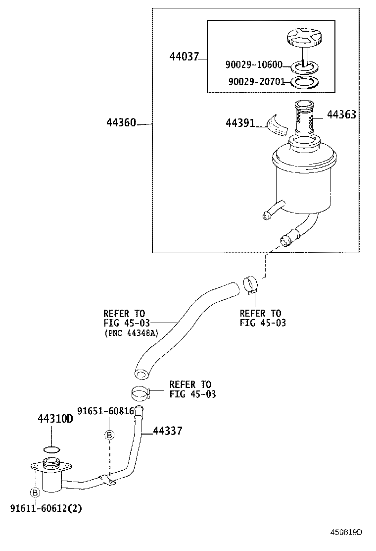 44033-36060 ROTOR SUB-ASSY, W/CAM & VANE product image