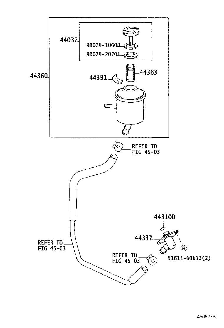 15707-89102 UNION, POWER STEERING SUCTION PORT product image