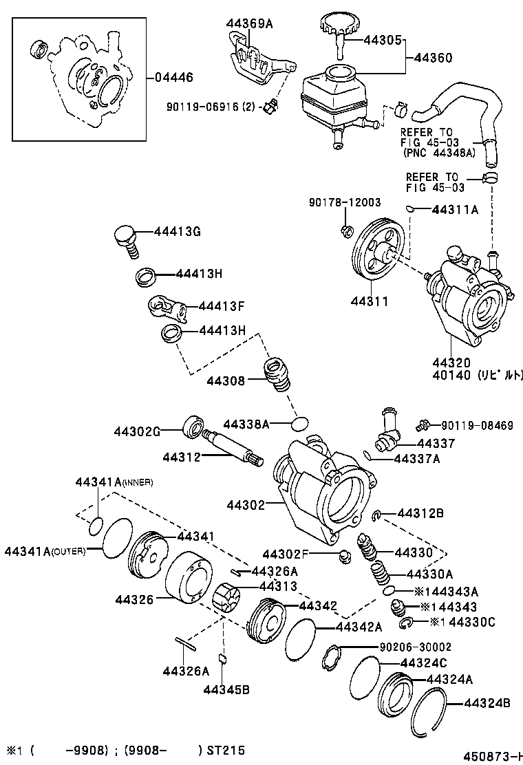 44320-21010 PUMP ASSY, VANE product image