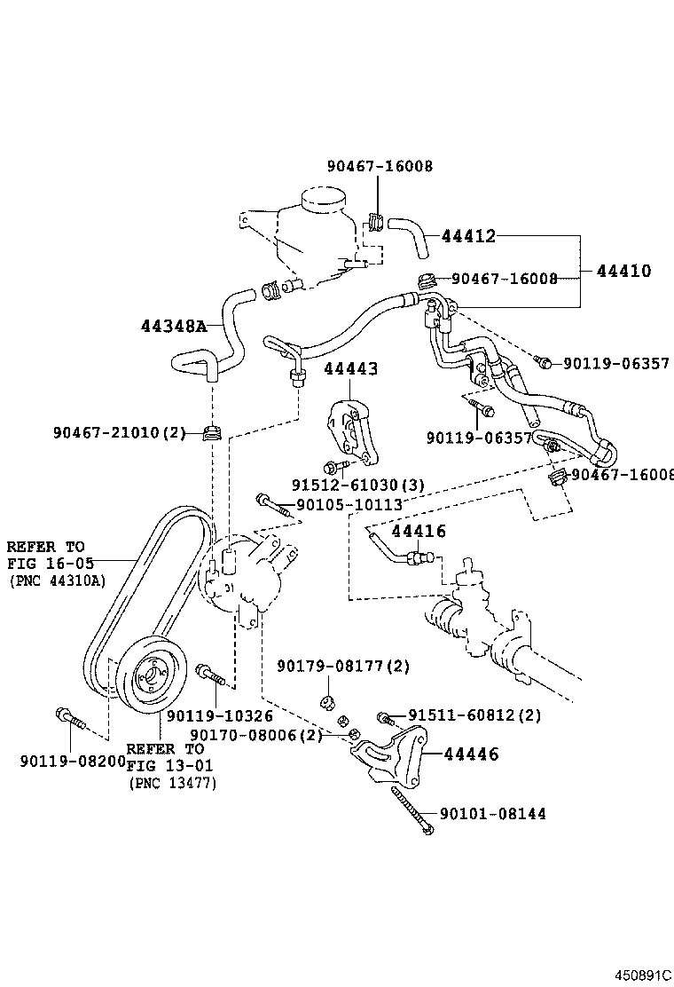 44040-12070 TUBE ASSY, PRESSURE FEED product image