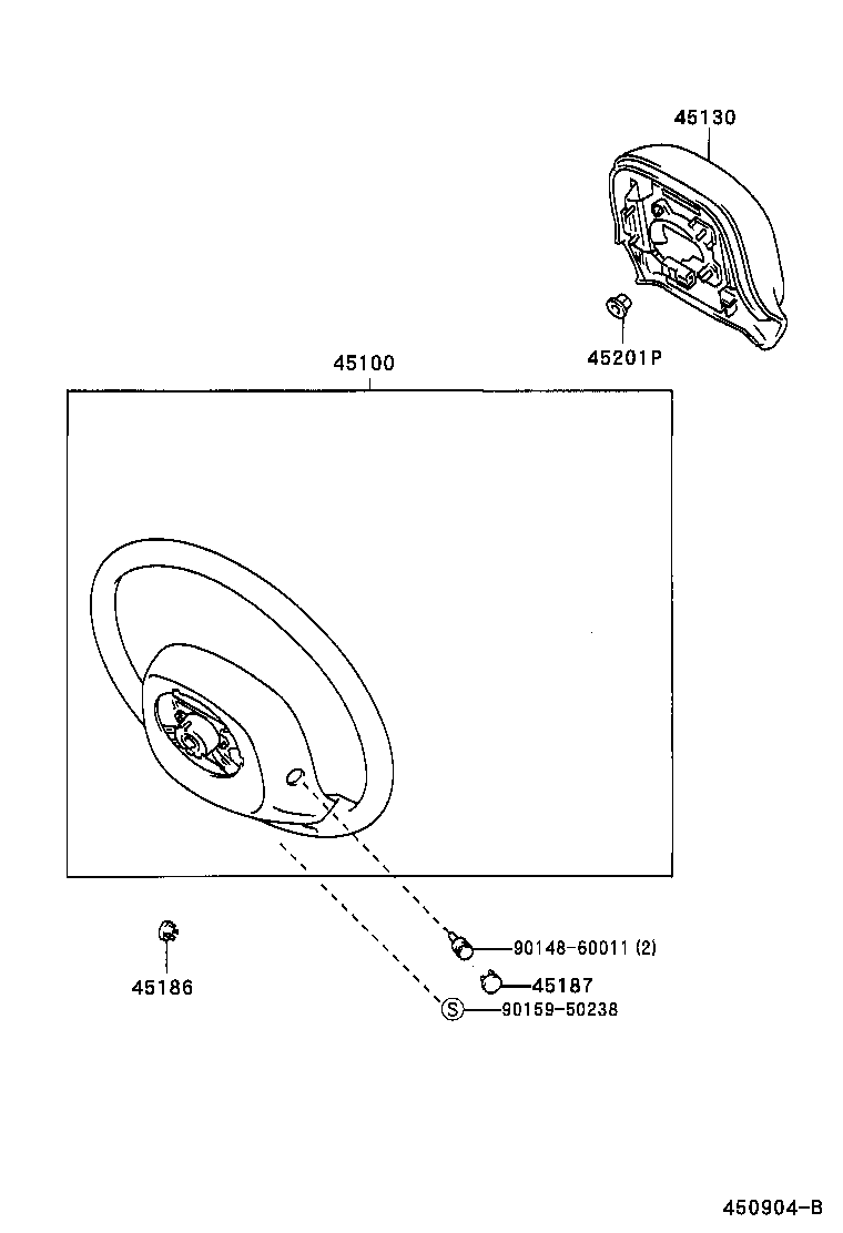 45105-12200 PLATE SUB-ASSY, HORN BUTTON CONTACT, NO.1 product image