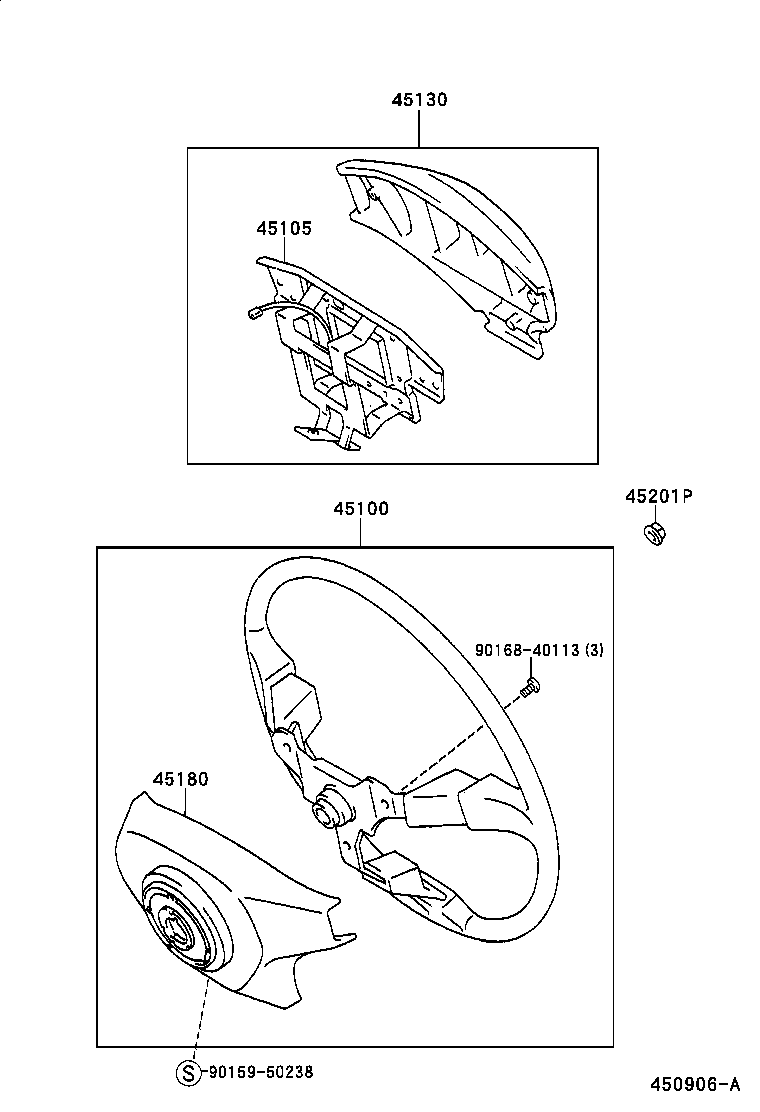 45105-04040 PLATE SUB-ASSY, HORN BUTTON CONTACT, NO.1 product image
