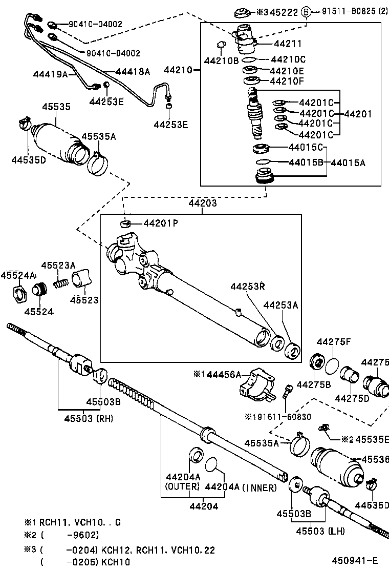 44210-26131 VALVE ASSY, POWER STEERING CONTROL product image
