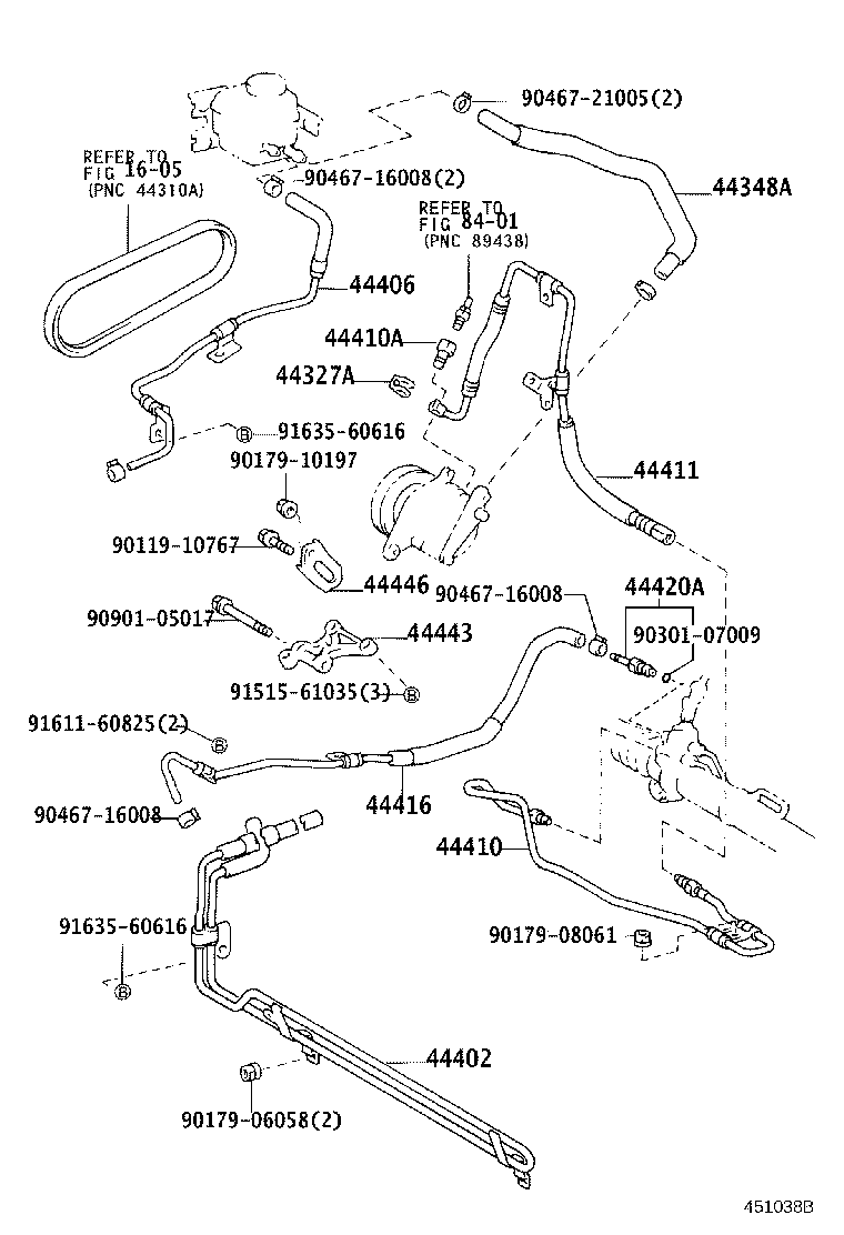 44402-33070 COOLER SUB-ASSY, POWER STEERING OIL, NO.1 product image