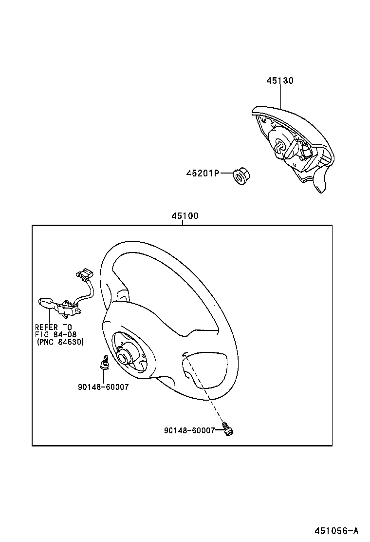 45155-22040 SPACER, HORN BUTTON CONTACT PLATE product image