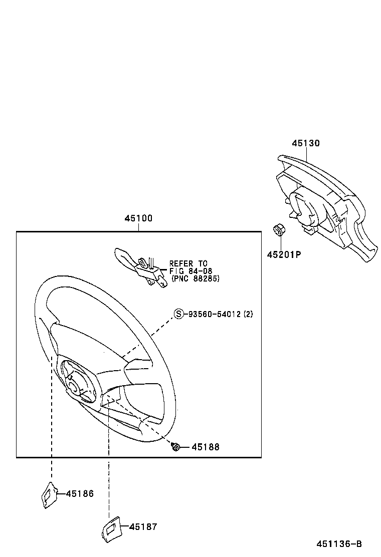 45713-60030 DAMPER, STEERING SHAKE product image