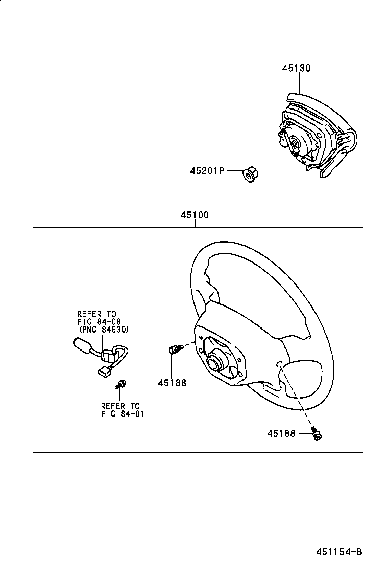 45130-42030-C0 BUTTON ASSY, HORN product image