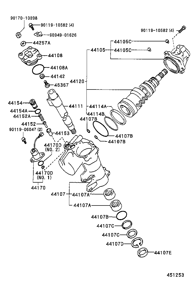 44105-30130 HOUSING SUB-ASSY, VALVE product image