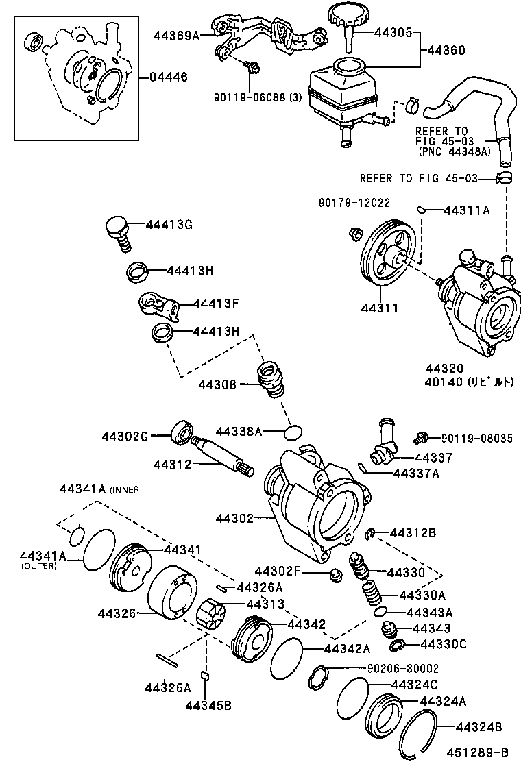 44320-20420 PUMP ASSY, VANE product image
