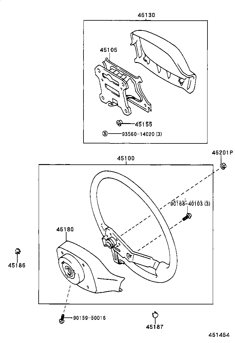 45105-26080 PLATE SUB-ASSY, HORN BUTTON CONTACT, NO.1 product image