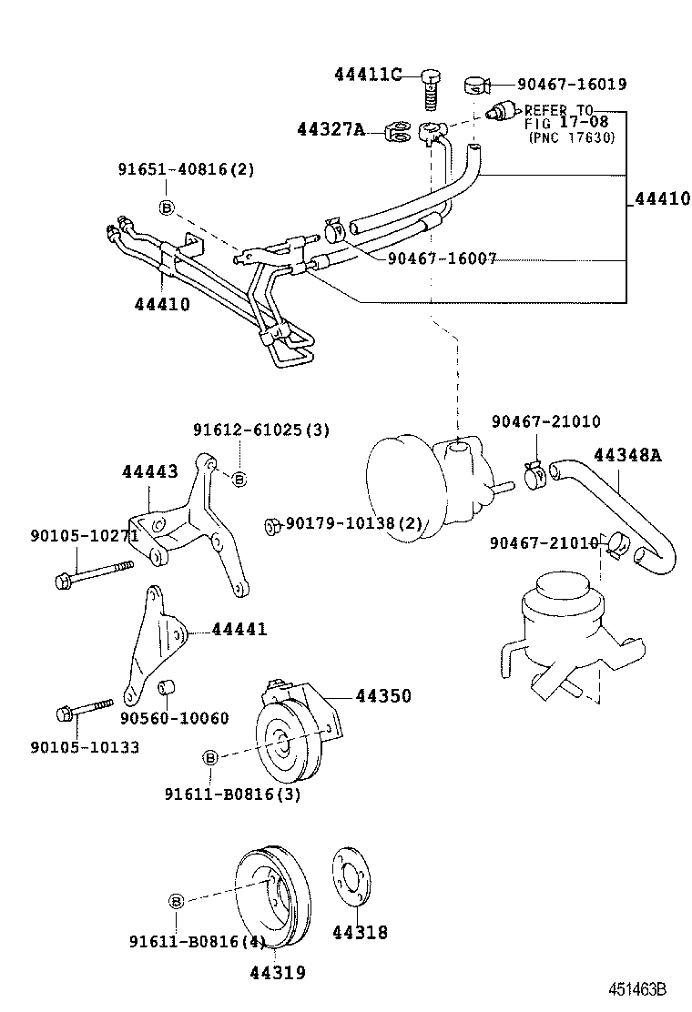44319-26020 PULLEY, VANE PUMP DRIVE product image
