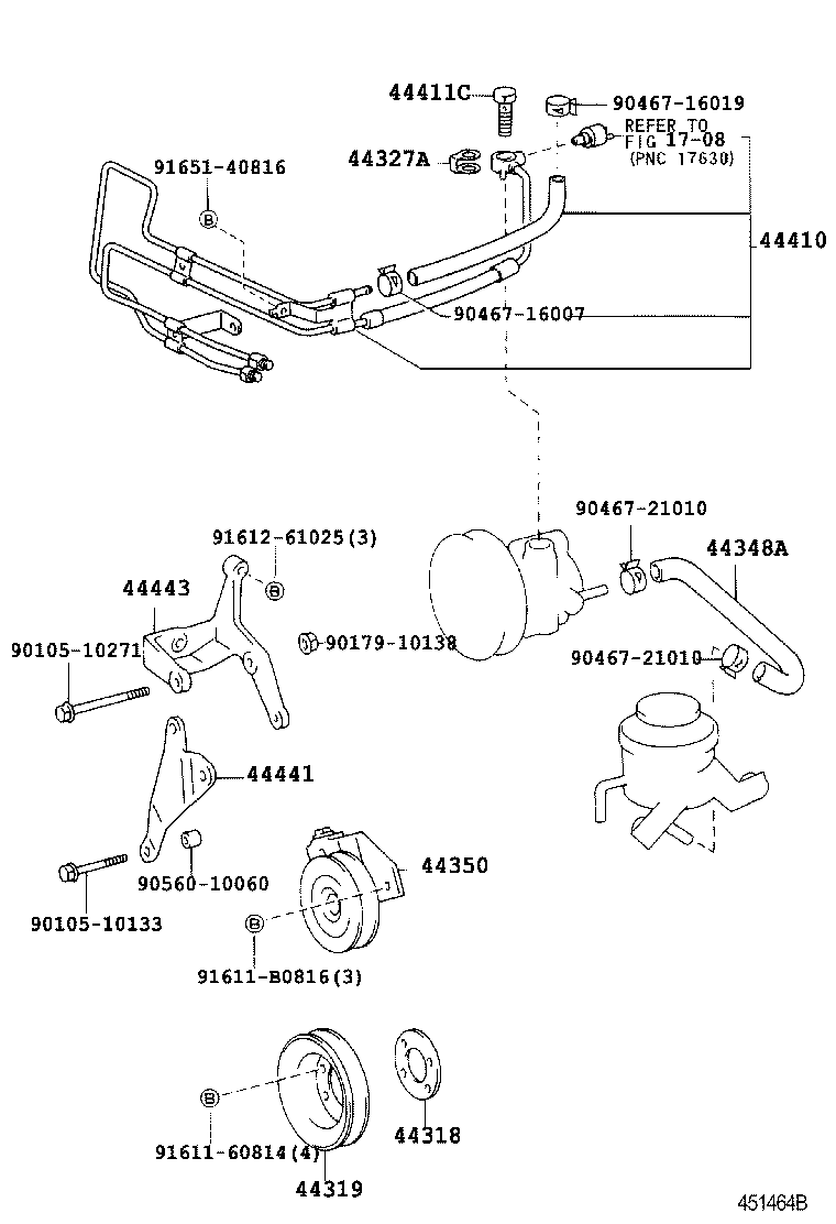 44319-26020 PULLEY, VANE PUMP DRIVE product image