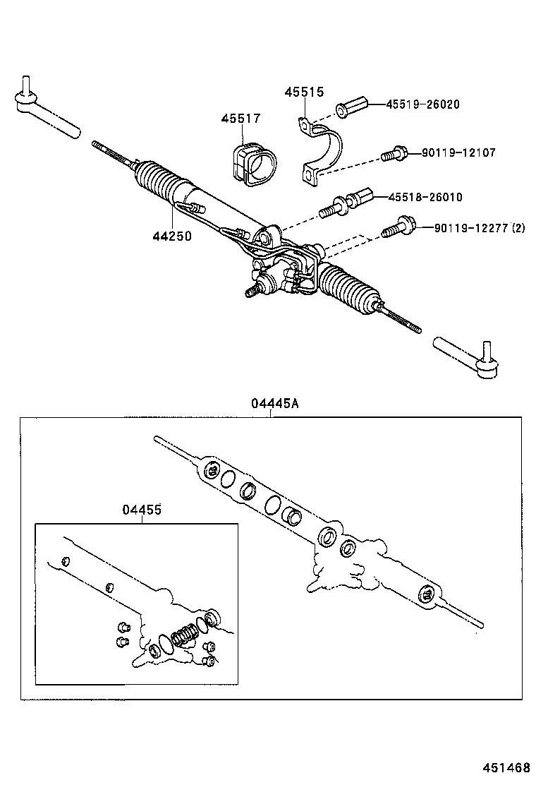 90106-12015 BOLT, KNUCKLE STOPPER product image