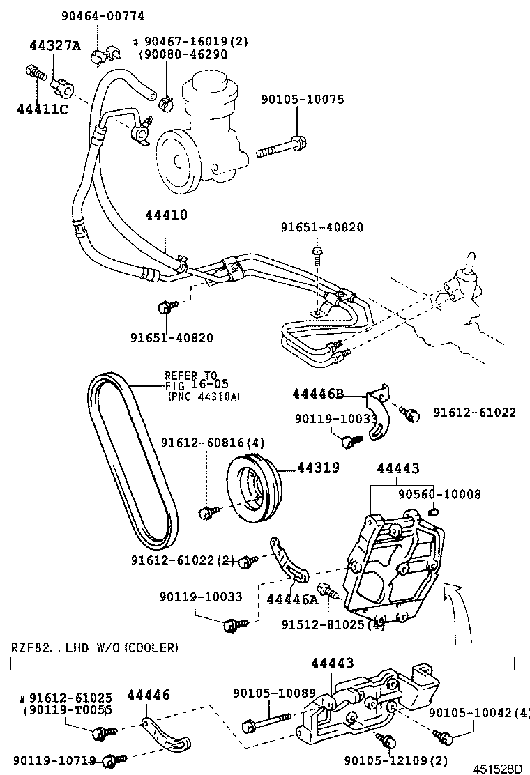 44318-27010 SPACER, VANE PUMP DRIVE PULLEY product image