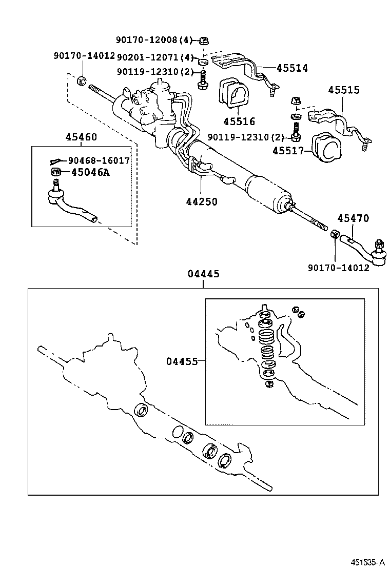 44210-50102 VALVE ASSY, POWER STEERING CONTROL product image