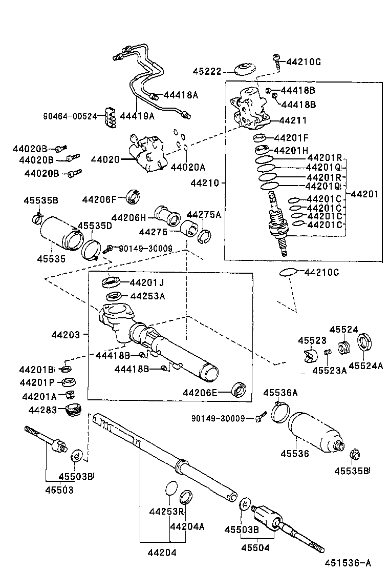 44210-50102 VALVE ASSY, POWER STEERING CONTROL product image