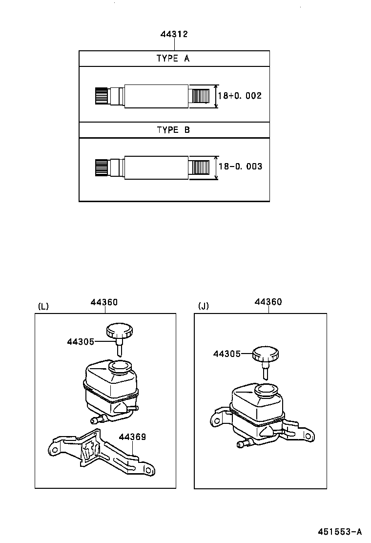 44369-02030 BRACKET, OIL RESERVOIR, NO.1 product image