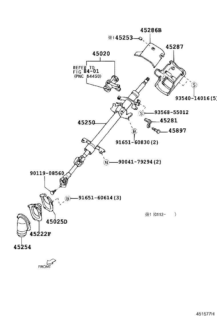 45222-97201 COVER, DUST product image