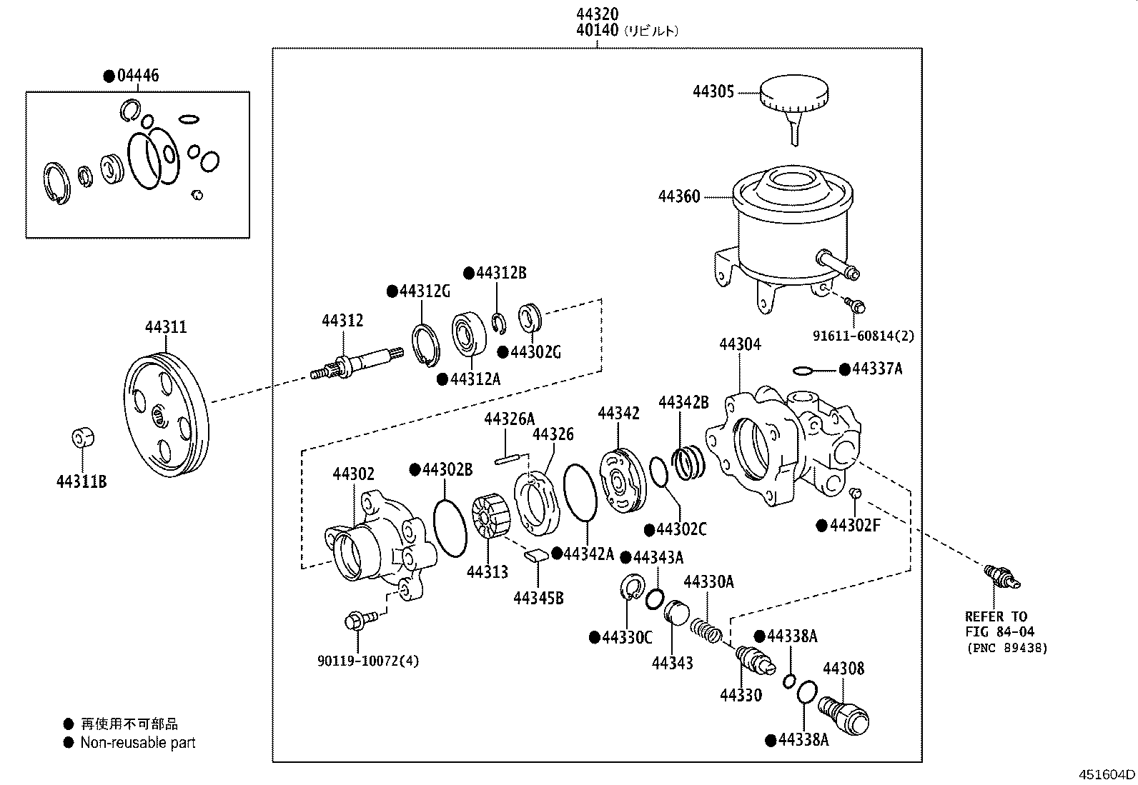 44310-43010 PUMP ASSY, VANE product image