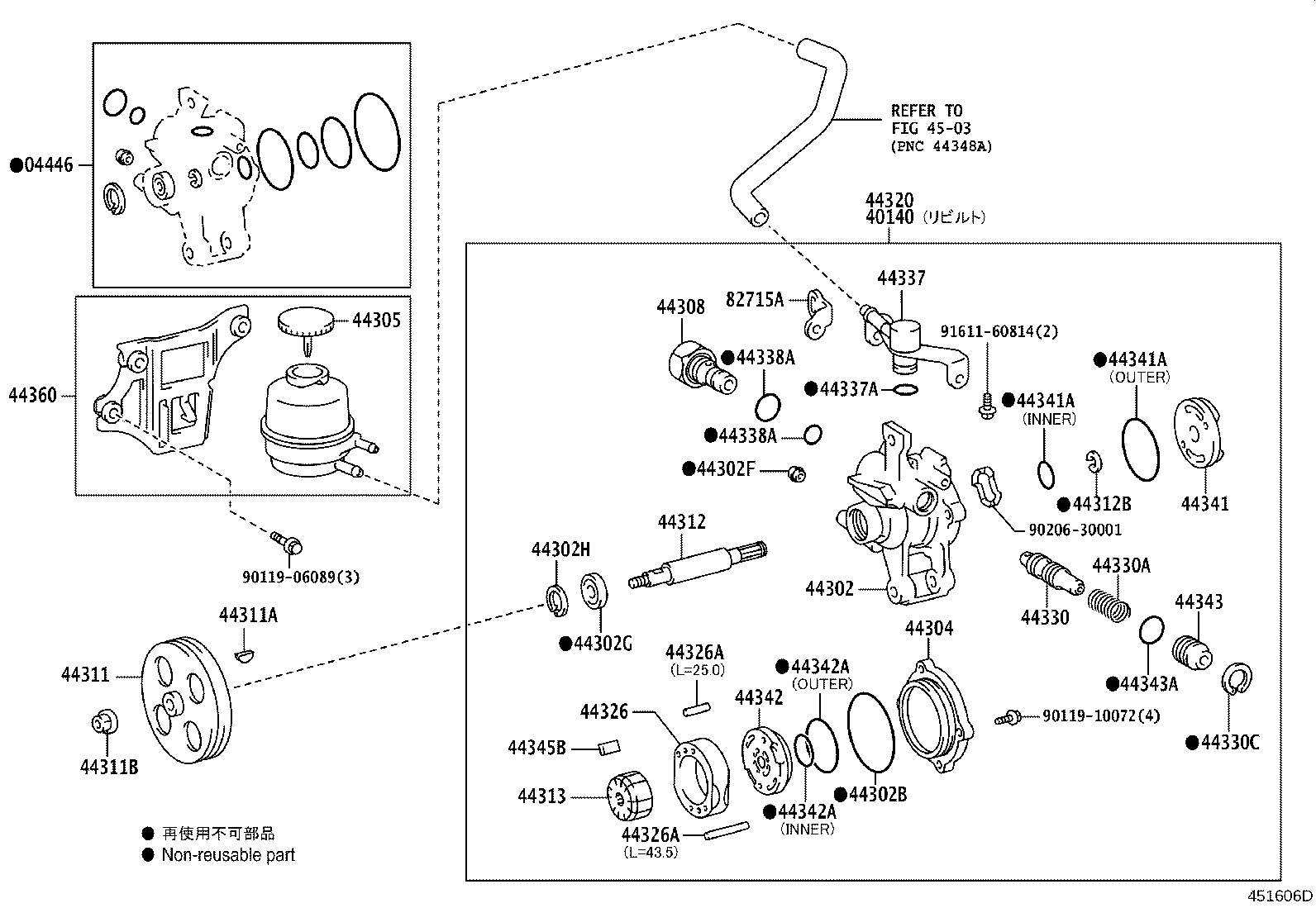 44310-43010 PUMP ASSY, VANE product image
