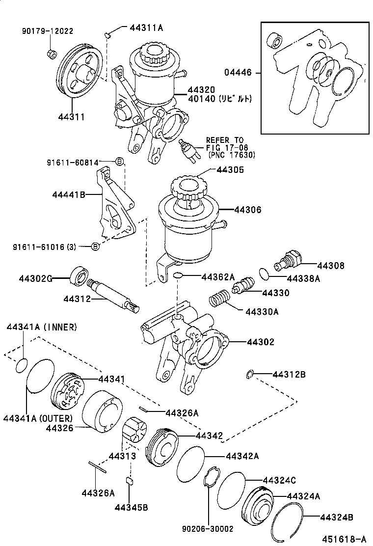 44320-20420 PUMP ASSY, VANE product image